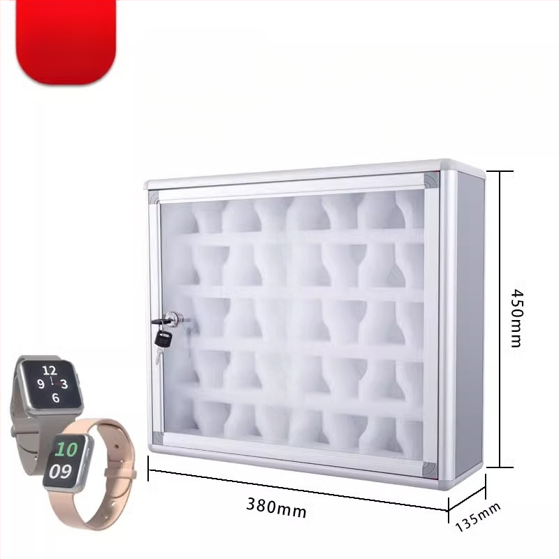 Zeju metāla mobilā telefona uzglabāšanas skapis ar logotipa drukāšanu un pielāgošanu, IP apstiprināts (Preppy)