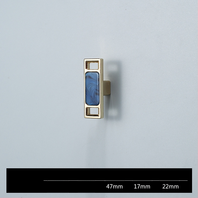 Skapja un garderobes durvju rokturis - Four-leaf Clover modelis, cinka sakausējums, elektroplatēšana, viegls luksusa stils