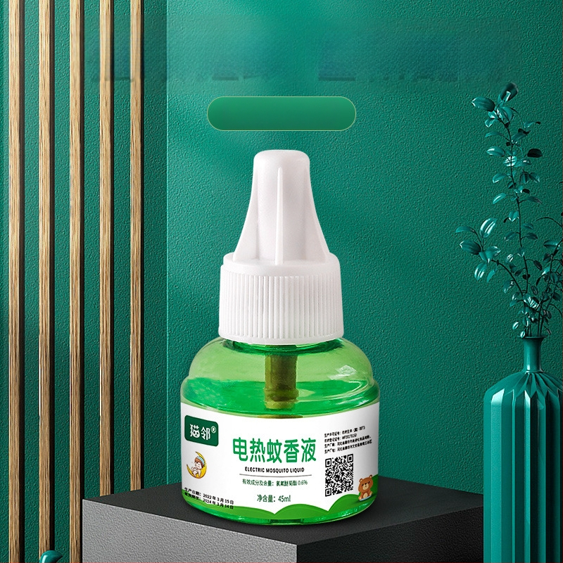 Cat Neighbor Plug-in električni tekući repelent protiv komaraca, bez mirisa, za djecu stariju od 3 godine, 45 ml