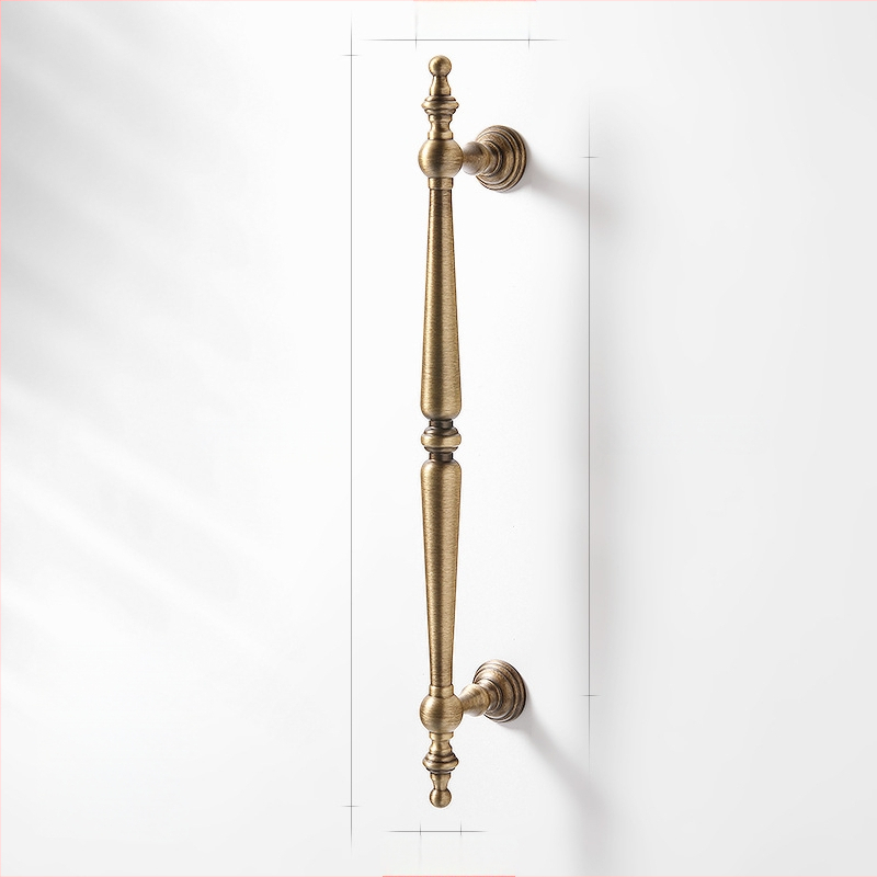 Gardrobes skapja rokturis, vara, CNC apstrāde, virsmas uzstādīšana, apaļš ar vienu caurumu