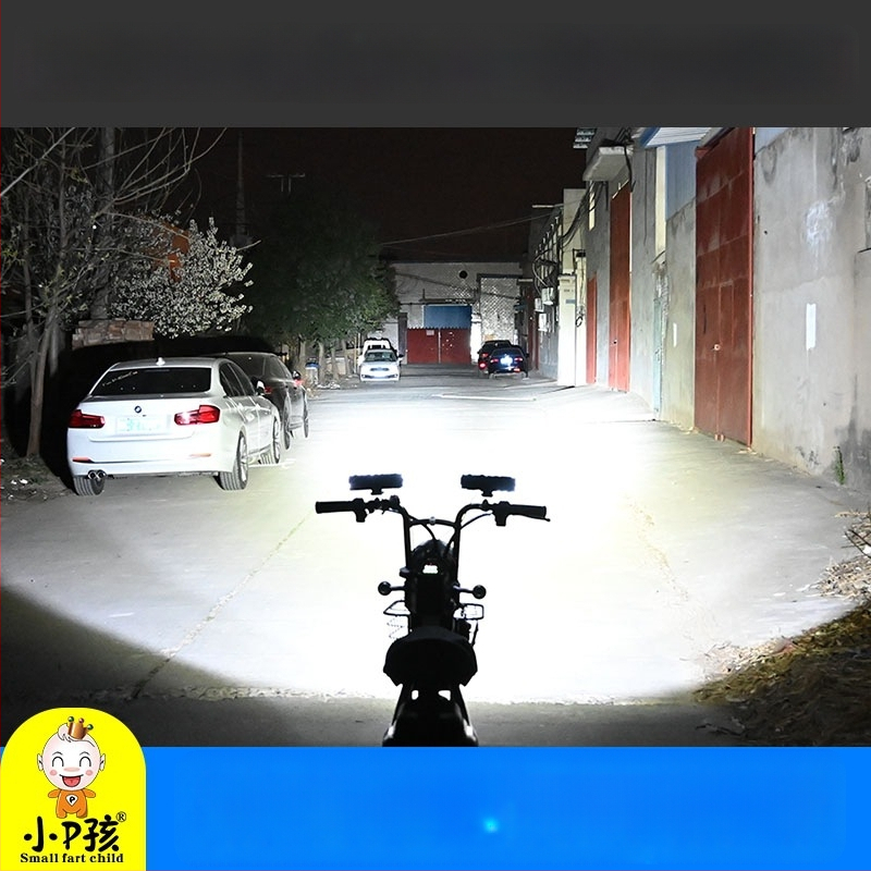 Εξωτερικός LED προβολέας για ηλεκτρικά οχήματα, μοντέλο WF16, DC 12-90V, ενιαίο εξάρτημα