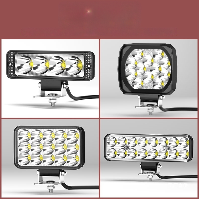 Εξωτερικός LED προβολέας για ηλεκτρικά οχήματα, μοντέλο WF16, DC 12-90V, ενιαίο εξάρτημα