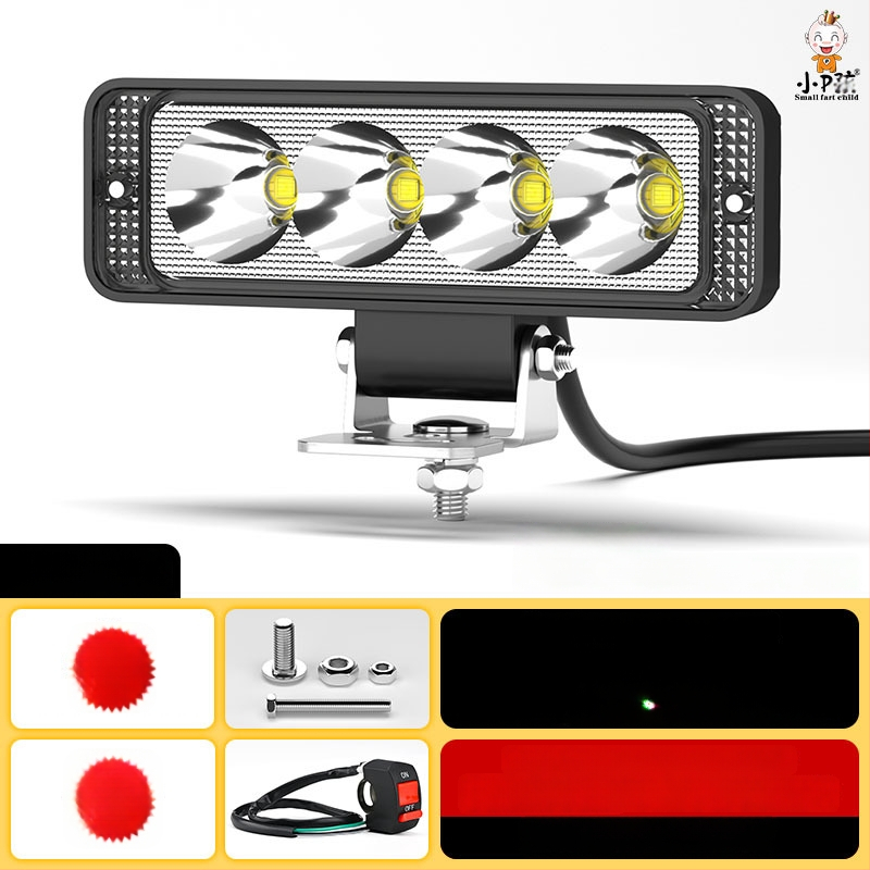 Εξωτερικός LED προβολέας για ηλεκτρικά οχήματα, μοντέλο WF16, DC 12-90V, ενιαίο εξάρτημα