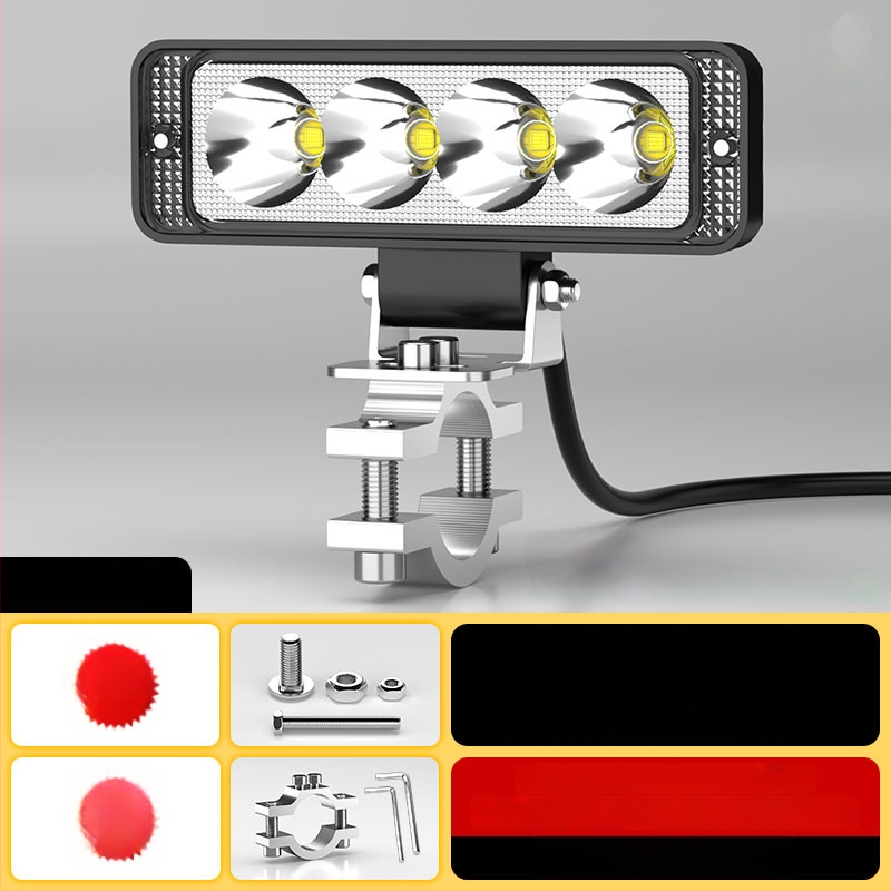 Εξωτερικός LED προβολέας για ηλεκτρικά οχήματα, μοντέλο WF16, DC 12-90V, ενιαίο εξάρτημα