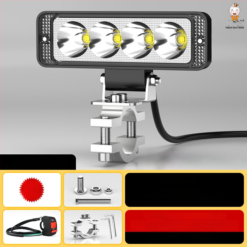 Εξωτερικός LED προβολέας για ηλεκτρικά οχήματα, μοντέλο WF16, DC 12-90V, ενιαίο εξάρτημα