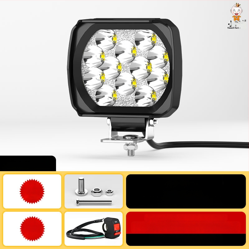 Εξωτερικός LED προβολέας για ηλεκτρικά οχήματα, μοντέλο WF16, DC 12-90V, ενιαίο εξάρτημα