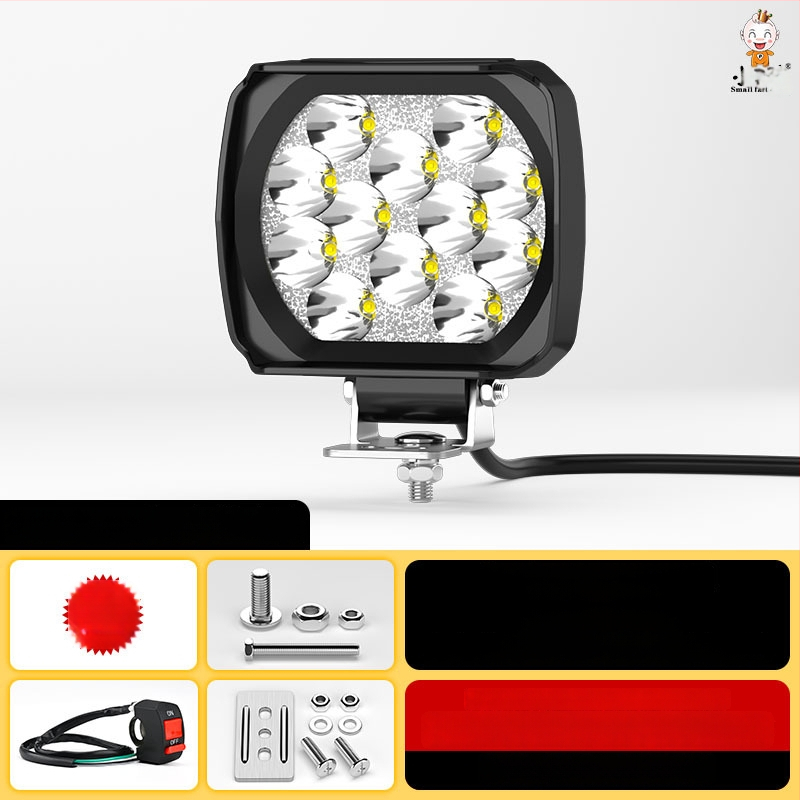 Εξωτερικός LED προβολέας για ηλεκτρικά οχήματα, μοντέλο WF16, DC 12-90V, ενιαίο εξάρτημα