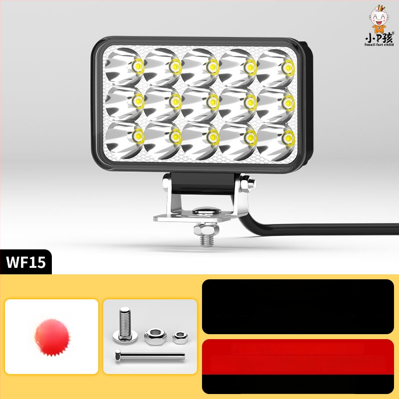 Εξωτερικός LED προβολέας για ηλεκτρικά οχήματα, μοντέλο WF16, DC 12-90V, ενιαίο εξάρτημα
