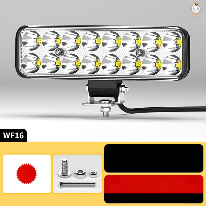 Εξωτερικός LED προβολέας για ηλεκτρικά οχήματα, μοντέλο WF16, DC 12-90V, ενιαίο εξάρτημα
