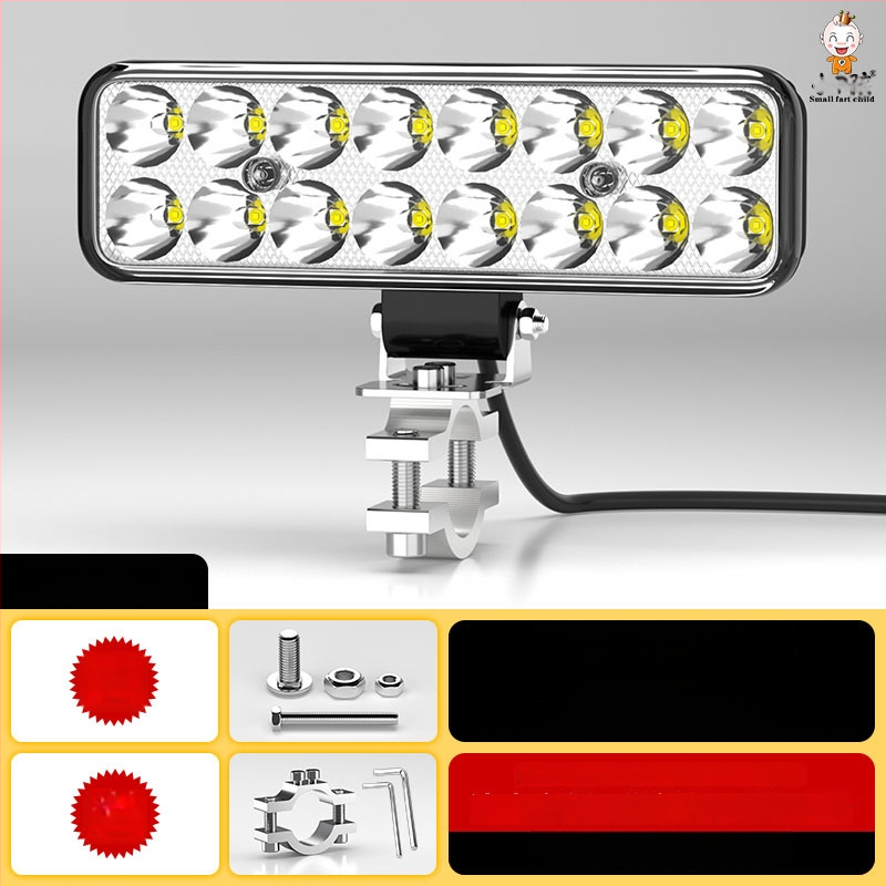 Εξωτερικός LED προβολέας για ηλεκτρικά οχήματα, μοντέλο WF16, DC 12-90V, ενιαίο εξάρτημα