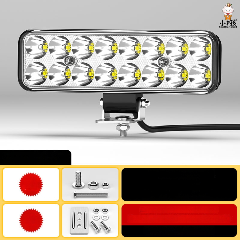 Εξωτερικός LED προβολέας για ηλεκτρικά οχήματα, μοντέλο WF16, DC 12-90V, ενιαίο εξάρτημα