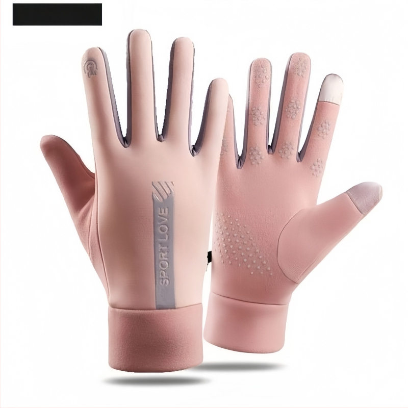 Χειμερινά γάντια ποδηλασίας Unisex – Ανθεκτικά στον άνεμο, με επένδυση φλίς, ευαισθησία στην αφή, αδιάβροχα, αντιολισθητικά, για εξωτερικές δραστηριότητες