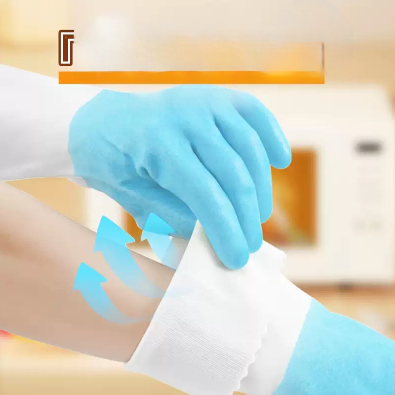 PVC virtuves cimdi, pārtikas kvalitāte, ūdensizturīgi, pret apdedzināšanos, ar augstu temperatūras izturību