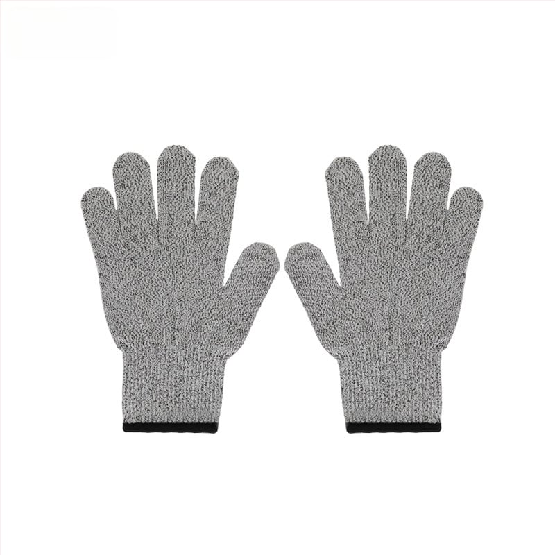 HPPE 5. pakāpes griezumizturīgas cimdi, pārtikas kvalitāte, dārza ražas vākšanai, adīti, bērniem un pieaugušajiem, darba aizsardzība