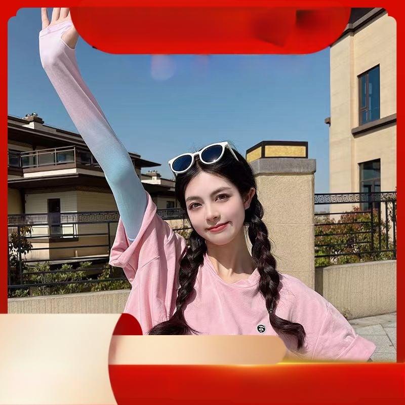 Μανίκια προστασίας από τον ήλιο με UV προστασία, πολυεστερική ύφανση, καλοκαίρι 2023