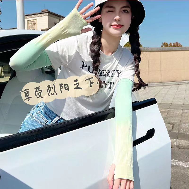 Μανίκια προστασίας από τον ήλιο με UV προστασία, πολυεστερική ύφανση, καλοκαίρι 2023