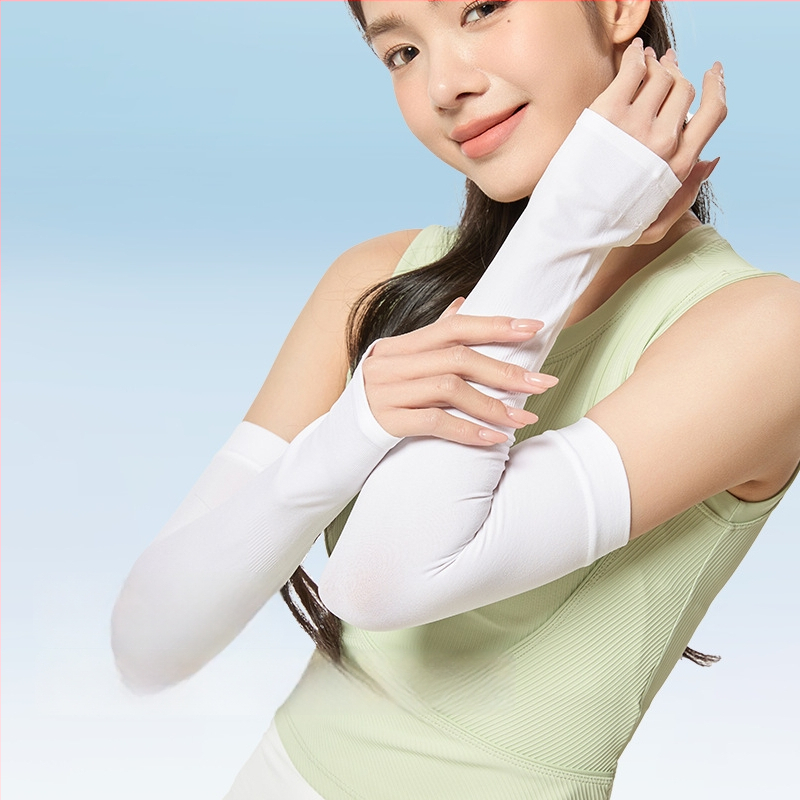 Μανίκια προστασίας από τον ήλιο, μινιμαλιστικό στυλ, πολυεστερικό ύφασμα, οδήγηση και ποδηλασία, άνοιξη 2024