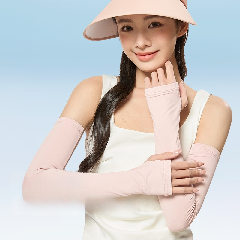 Μανίκια προστασίας από τον ήλιο, μινιμαλιστικό στυλ, πολυεστερικό ύφασμα, οδήγηση και ποδηλασία, άνοιξη 2024