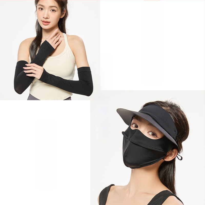 Μανίκια προστασίας από τον ήλιο, μινιμαλιστικό στυλ, πολυεστερικό ύφασμα, οδήγηση και ποδηλασία, άνοιξη 2024