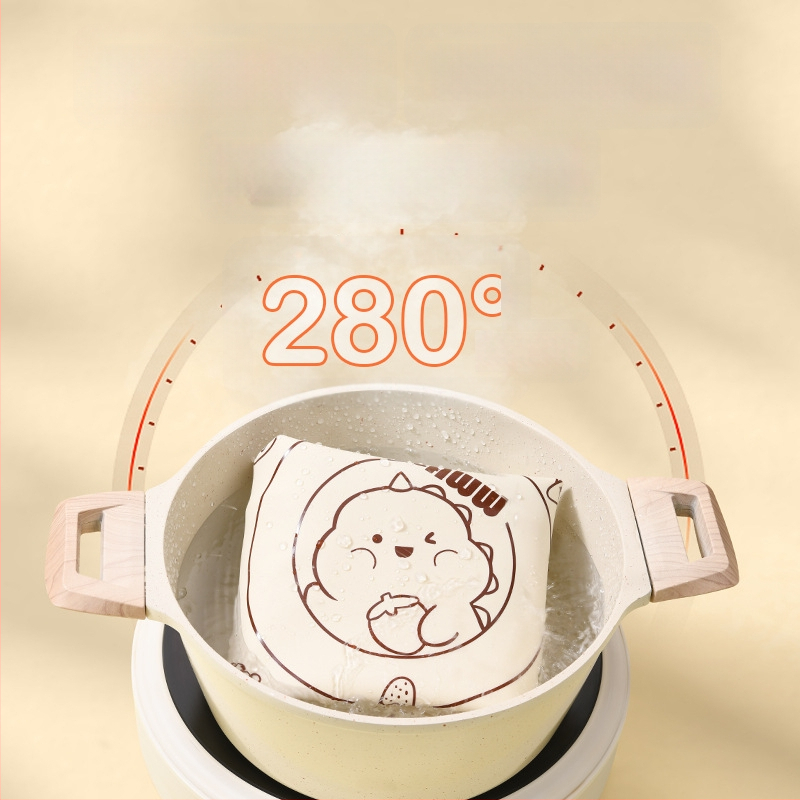 Удебелена силиконова подложка за месене, хранителен клас, не залепваща, персонализируема, подходяща за печене