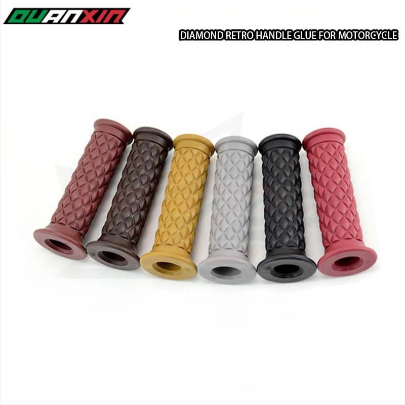 Mâner pentru ghidon - diamant, anti-alunecare, din cauciuc, universal, pentru toate anotimpurile