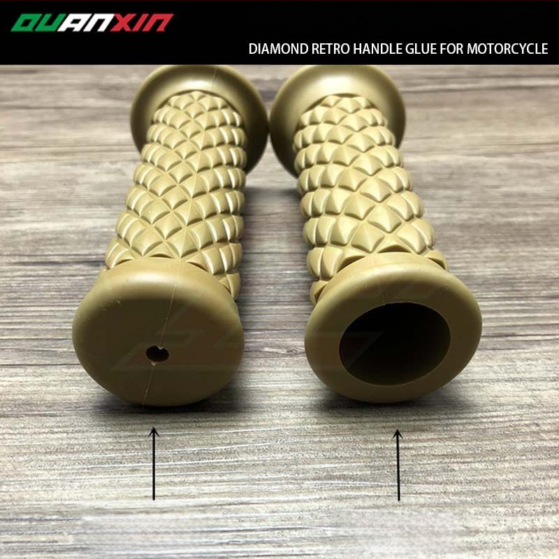 Mâner pentru ghidon - diamant, anti-alunecare, din cauciuc, universal, pentru toate anotimpurile