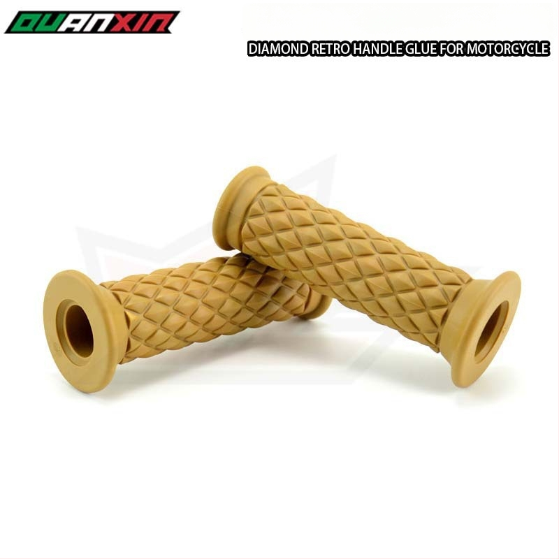 Mâner pentru ghidon - diamant, anti-alunecare, din cauciuc, universal, pentru toate anotimpurile