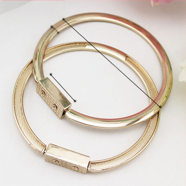 Дръжка за чанта - D-образен пръстен хардуер, висококачествени метални аксесоари, DIY