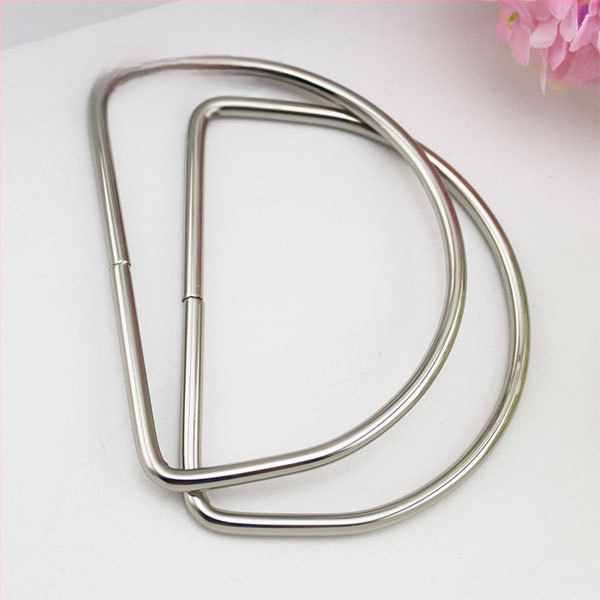 Дръжка за чанта - D-образен пръстен хардуер, висококачествени метални аксесоари, DIY