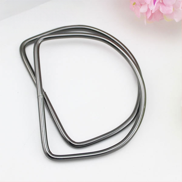 Дръжка за чанта - D-образен пръстен хардуер, висококачествени метални аксесоари, DIY