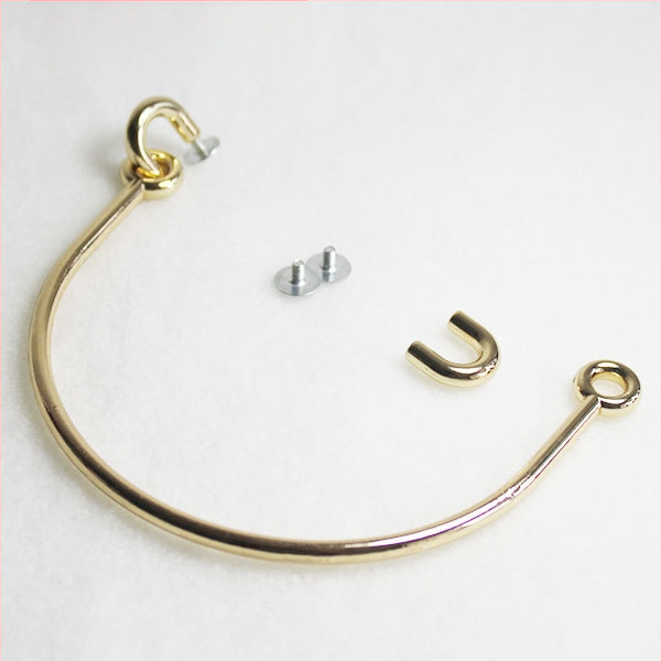 Дръжка за чанта - D-образен пръстен хардуер, висококачествени метални аксесоари, DIY