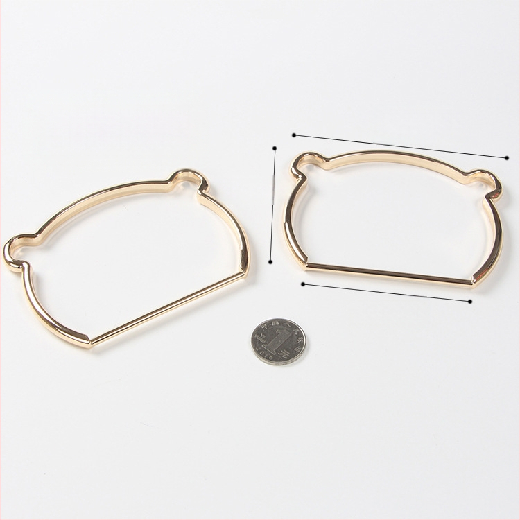 Дръжка за чанта - D-образен пръстен хардуер, висококачествени метални аксесоари, DIY