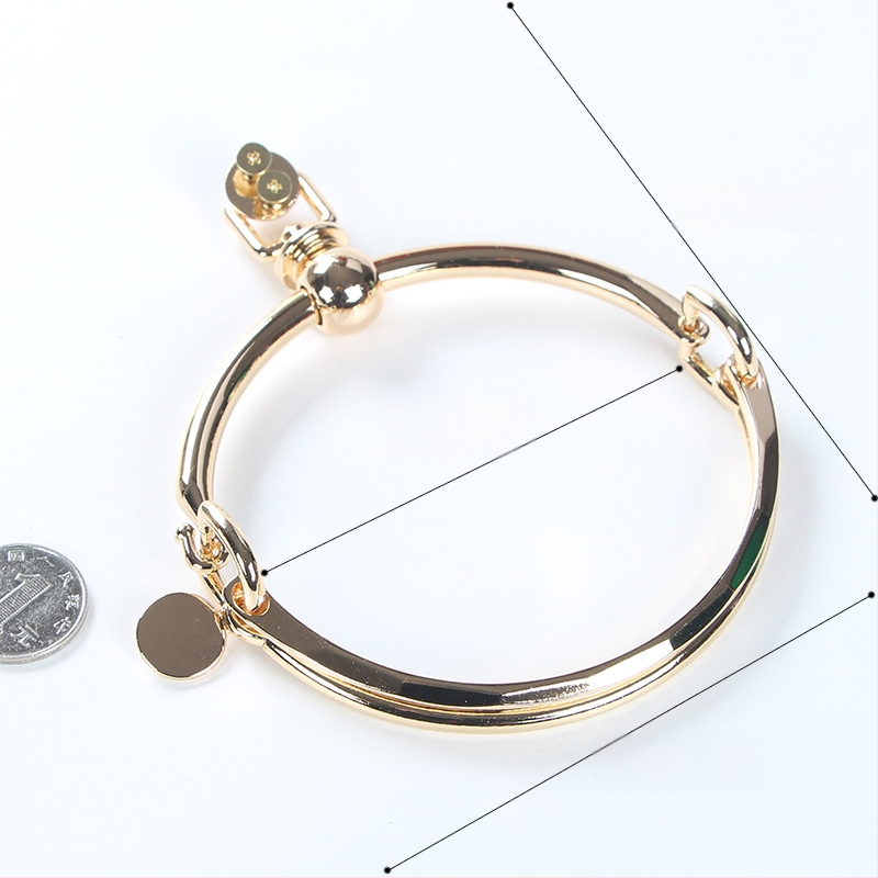 Дръжка за чанта - D-образен пръстен хардуер, висококачествени метални аксесоари, DIY