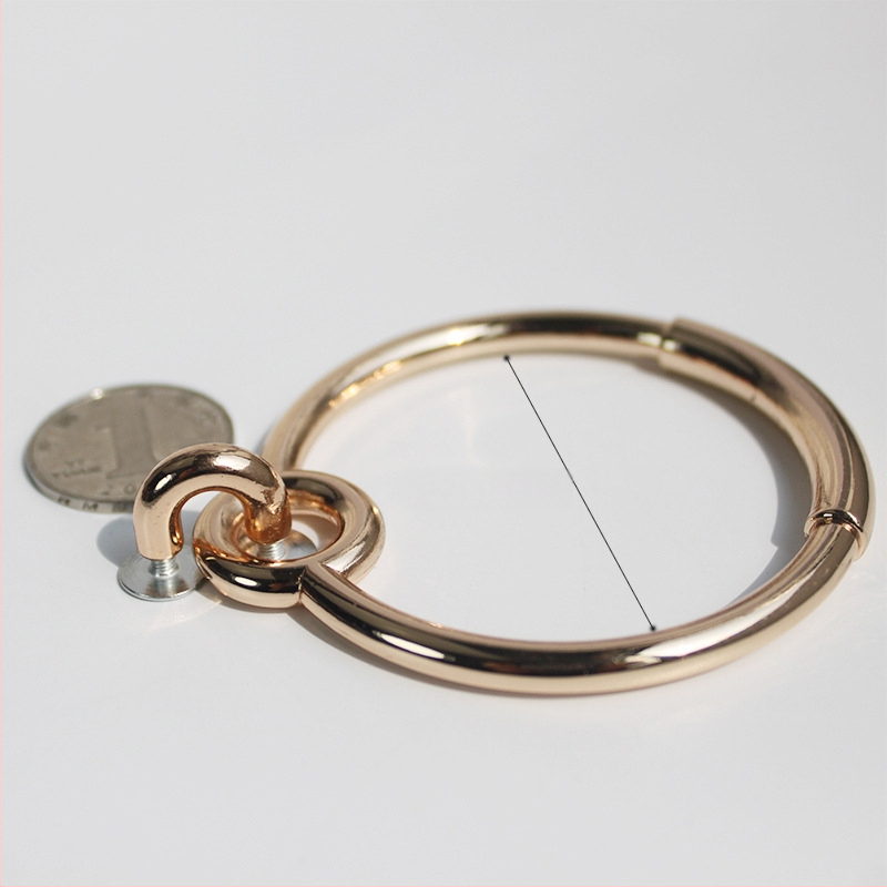 Дръжка за чанта - D-образен пръстен хардуер, висококачествени метални аксесоари, DIY