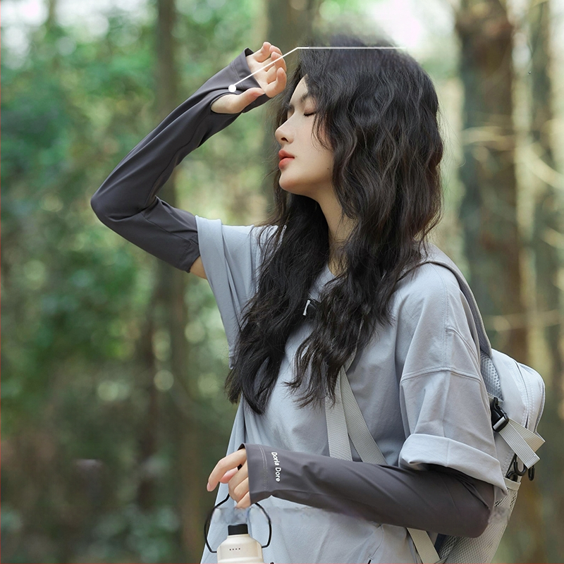 Ice Silk nadlaktanski rukavi za ljeto: prozračni, labavi kroj, UV zaštita za vožnju automobilom i biciklizam | 71–80% poliester, 11–20% spandex