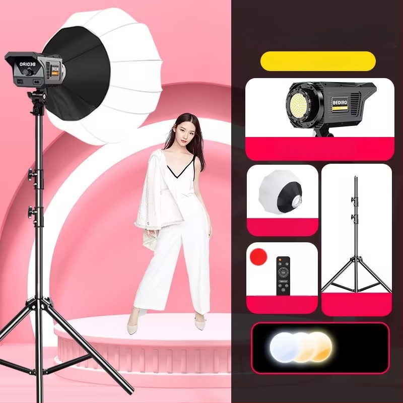 Sferisks mini papildus apgaismojums drēbju tiešraidei ar attālināto kontroli – 10W, modelis 345