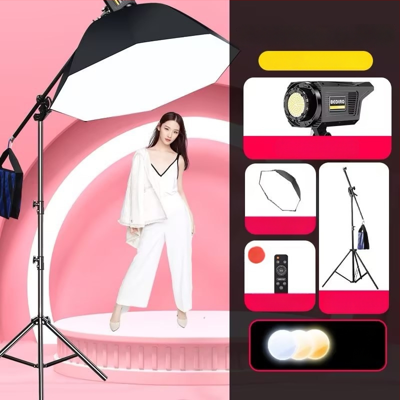 Sferisks mini papildus apgaismojums drēbju tiešraidei ar attālināto kontroli – 10W, modelis 345