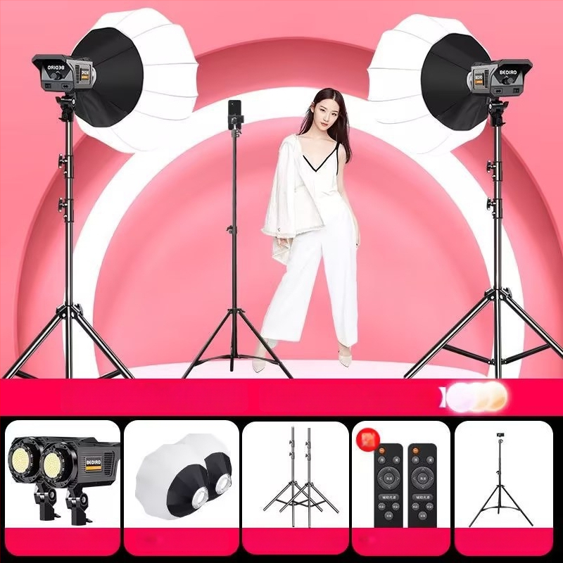 Sferisks mini papildus apgaismojums drēbju tiešraidei ar attālināto kontroli – 10W, modelis 345