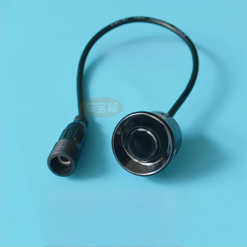 Зонд за автомобилен паркинг радар с кръгъл резбован интерфейс — 2 зонда, 12V захранване, работна температура 20–70°C