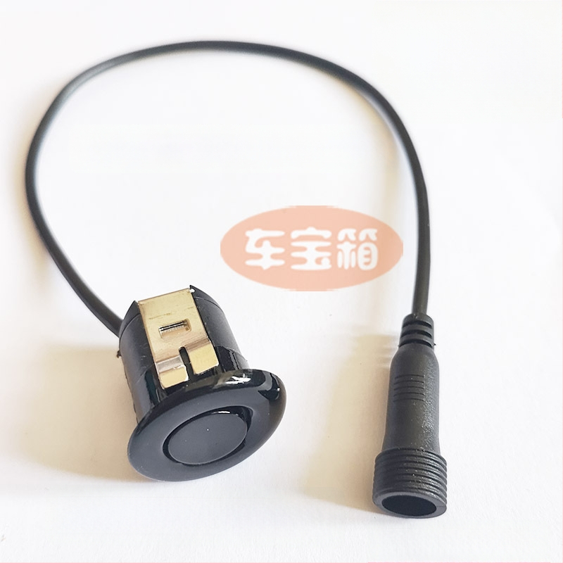 Зонд за автомобилен паркинг радар с кръгъл резбован интерфейс — 2 зонда, 12V захранване, работна температура 20–70°C