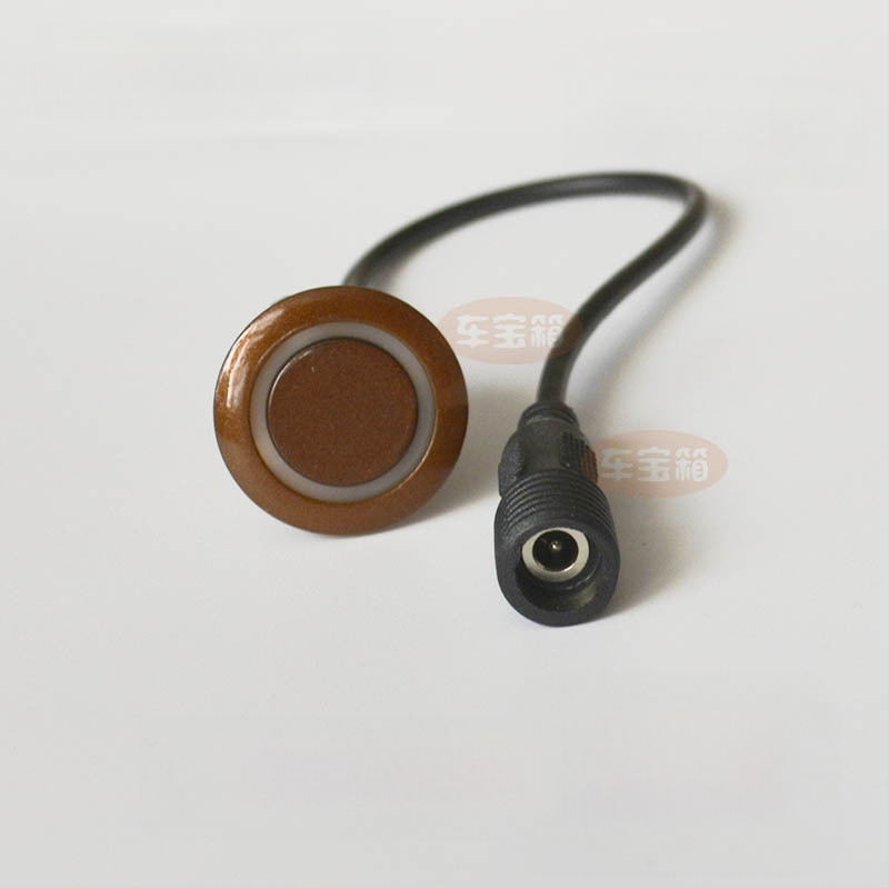 Зонд за автомобилен паркинг радар с кръгъл резбован интерфейс — 2 зонда, 12V захранване, работна температура 20–70°C