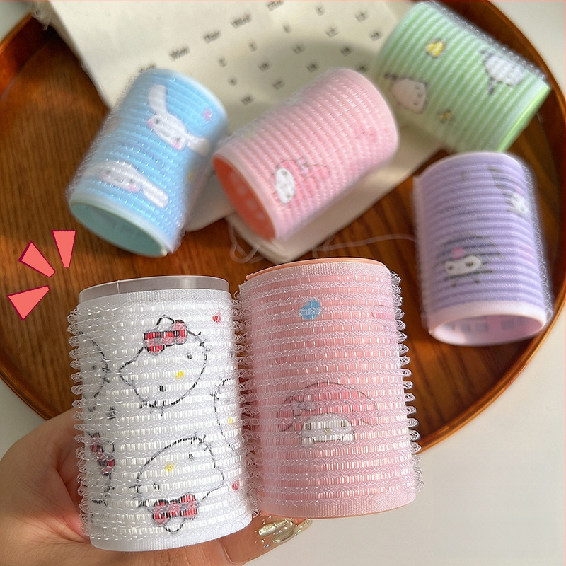 Be karščio garbanų įrankis plaukams – moterų stilius, medžiaga: plastikas/derva, galvos aksesuaras, pavasaris 2025