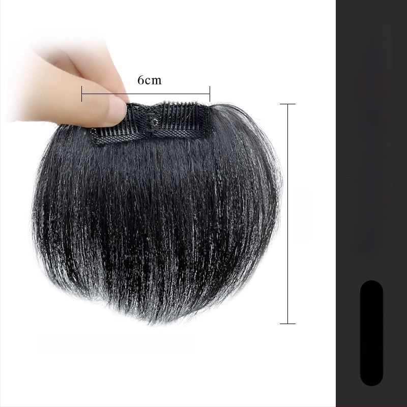 Vyrų plaukų linijos perukė - rankų audimo, ilgi žmogaus plaukai, plaukų linijos dengimas, galima dažyti