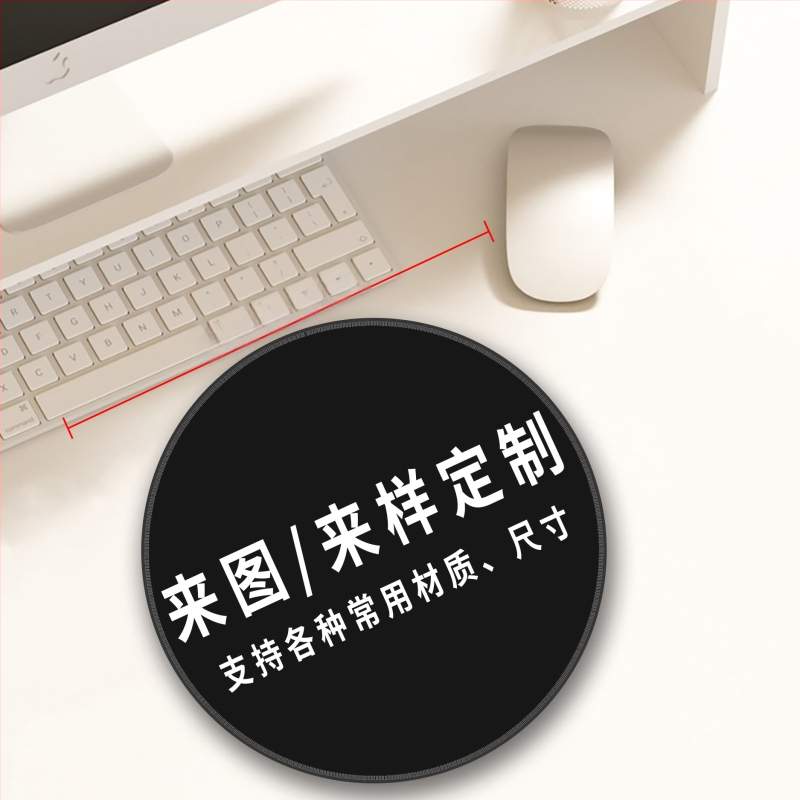 Персонализирана подложка за мишка от гума и кожа, двустранна офисна настолна подложка, печат на лого с топлинен трансфер, OEM обработка