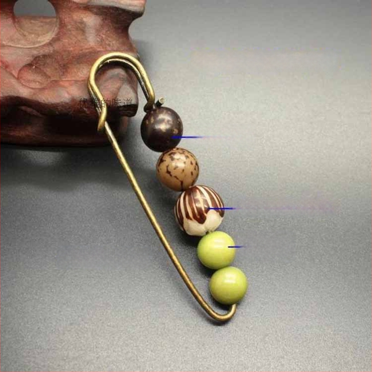 Mengfu segė – retro stilius, geometrinis dizainas, lotoso motyvas, Bodhi medžiaga