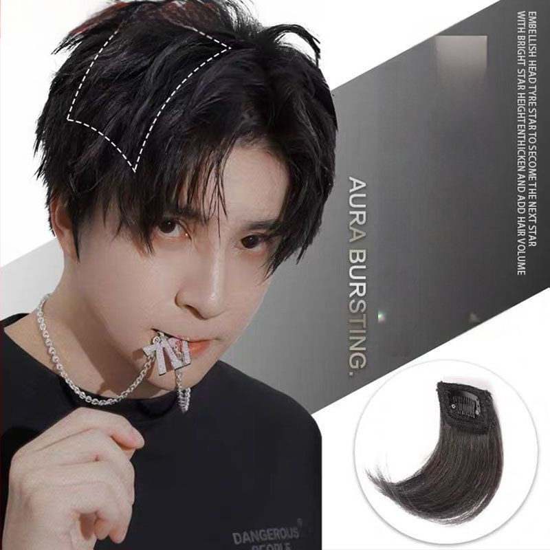 Vyrinė parūkos dalis – kaktos pagalvėlė, aukštos temperatūros viela, modelis 1, kita apdorojimo technologija