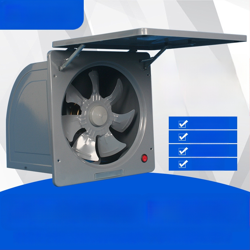 Išmetimo ventiliatorius – vonios kambarys ir virtuvė, viso metalo korpusas, galingas ir tylus, 220V, 50Hz