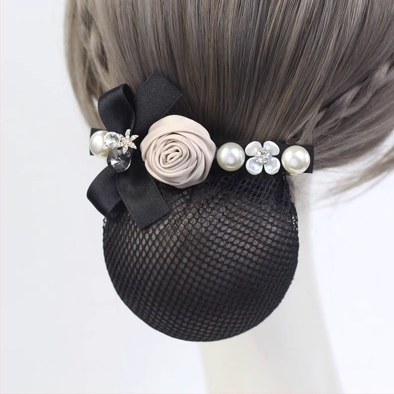 Plaukų tinklas moterims, vintyvo stiliaus iš audinio, unikali prekė, vasara 2021