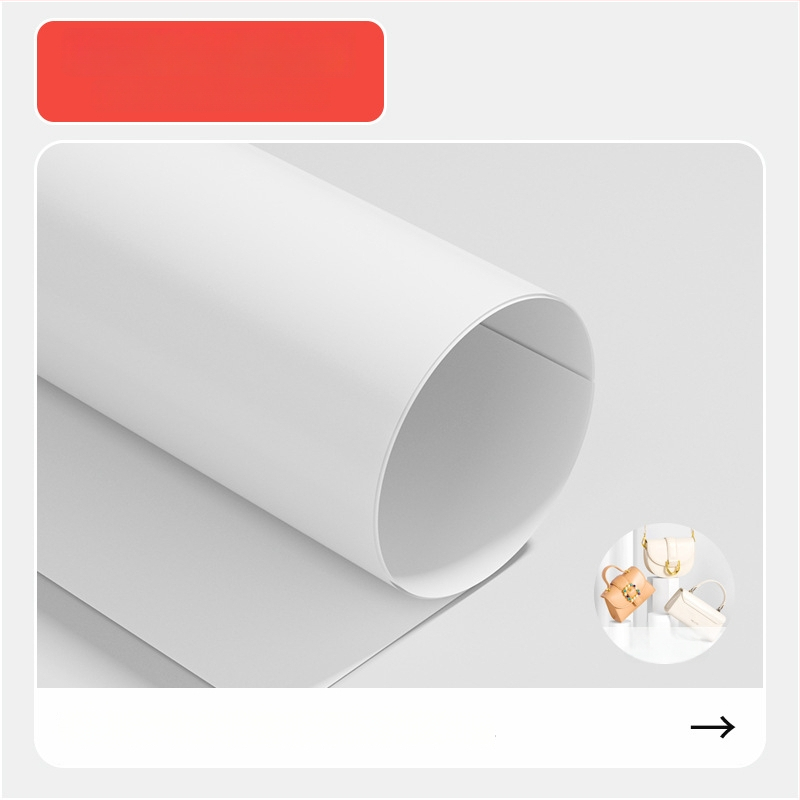 PVC fona plāksne ar matētu virsmu, ūdensizturīga produktu fotografēšanai, ar T stiprinājumu