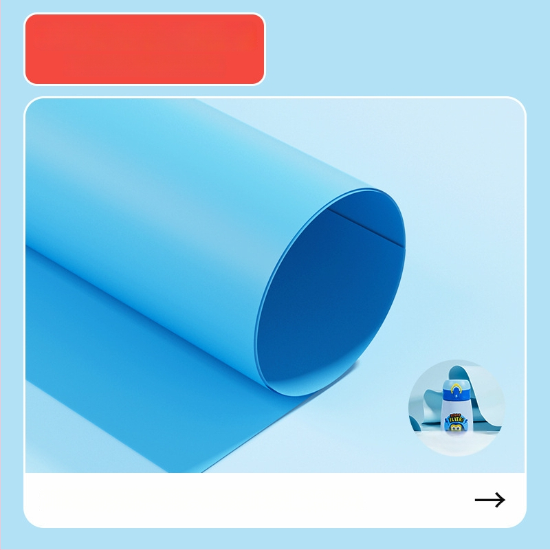 PVC fona plāksne ar matētu virsmu, ūdensizturīga produktu fotografēšanai, ar T stiprinājumu